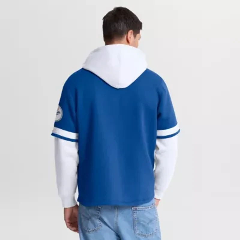 MLB Fanatics Los Angeles Dodgers Oversized Fire Speed​ Layered Hoodie