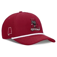 Alabama Crimson Tide NCAA Unisex Nike Alabama Tide 2026 Basketball Refresh 5-Panel Rope Rise Hat