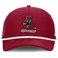 Alabama Crimson Tide NCAA Unisex Nike Alabama Tide 2026 Basketball Refresh 5-Panel Rope Rise Hat