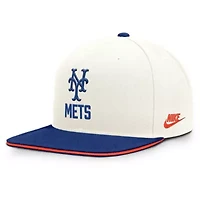 MLB Nike Cream/Royal New York Mets Cooperstown Pro Dri-FIT Snapback Hat