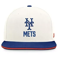 MLB Nike Cream/Royal New York Mets Cooperstown Pro Dri-FIT Snapback Hat