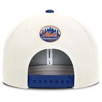 MLB Nike Cream/Royal New York Mets Cooperstown Pro Dri-FIT Snapback Hat