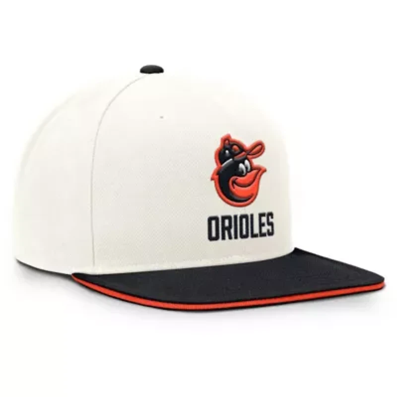MLB Nike Cream/Black Baltimore Orioles Cooperstown Pro Dri-FIT Snapback Hat