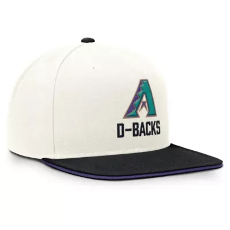 MLB Nike Cream/Black Arizona Diamondbacks Cooperstown Pro Dri-FIT Snapback Hat