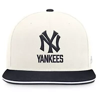 MLB Nike Cream/Navy New York Yankees Cooperstown Pro Dri-FIT Snapback Hat