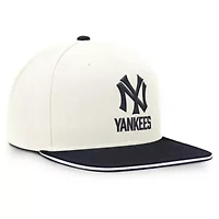 MLB Nike Cream/Navy New York Yankees Cooperstown Pro Dri-FIT Snapback Hat