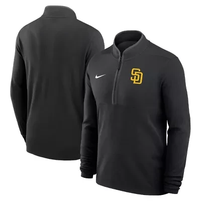 MLB Nike San Diego Padres Dri-FIT Victory Half-Zip Pullover