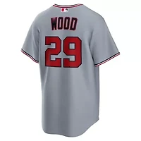 MLB Nike James Wood Washington Nationals Road Replica Jersey