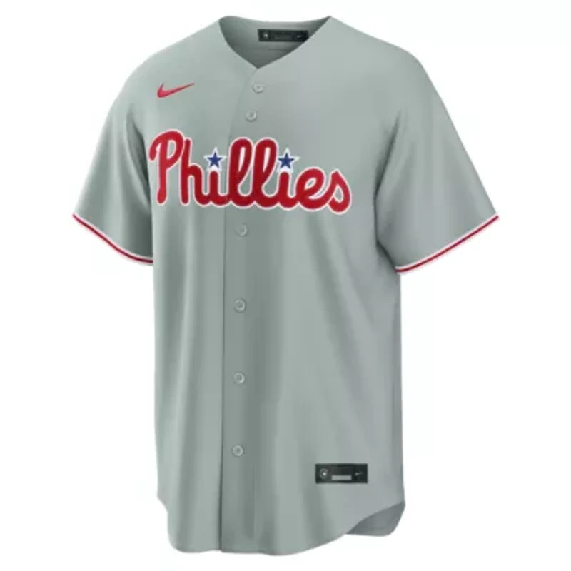 MLB Nike Bryce Harper Philadelphia Phillies Road Replica Jersey