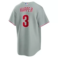 MLB Nike Bryce Harper Philadelphia Phillies Road Replica Jersey