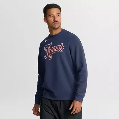 MLB Nike Detroit Tigers Primetime Wordmark Sweatshirt