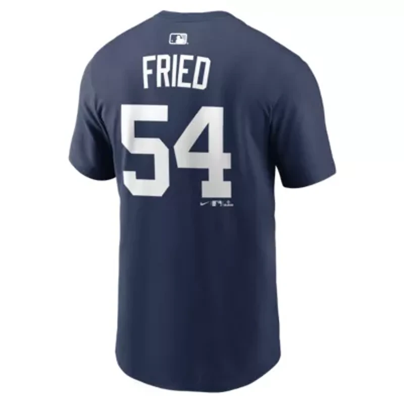 MLB Nike Max Fried New York Yankees Home Name & Number T-Shirt