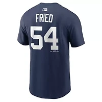 MLB Nike Max Fried New York Yankees Home Name & Number T-Shirt