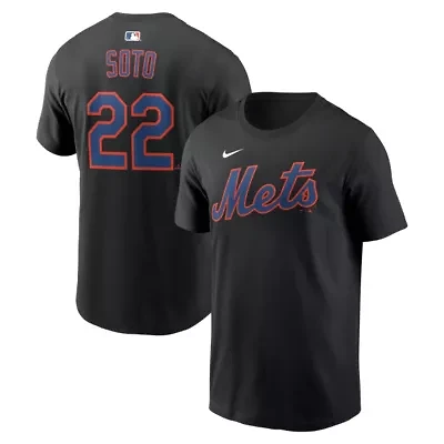 MLB Nike Juan Soto New York Mets Home Name & Number T-Shirt