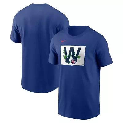 MLB Nike Chicago Cubs Local Ivy W Flag T-Shirt