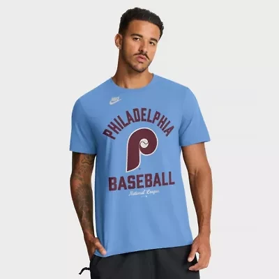 MLB Nike Light Philadelphia Phillies Cooperstown Collection T-Shirt