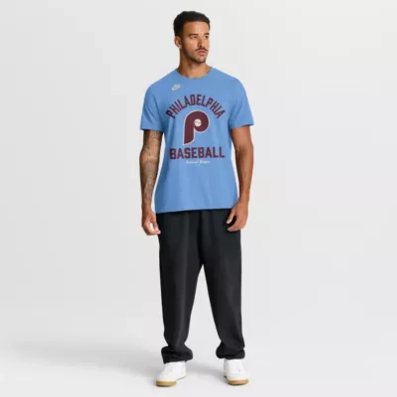 MLB Nike Light Philadelphia Phillies Cooperstown Collection T-Shirt