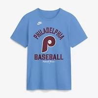 MLB Nike Light Philadelphia Phillies Cooperstown Collection T-Shirt