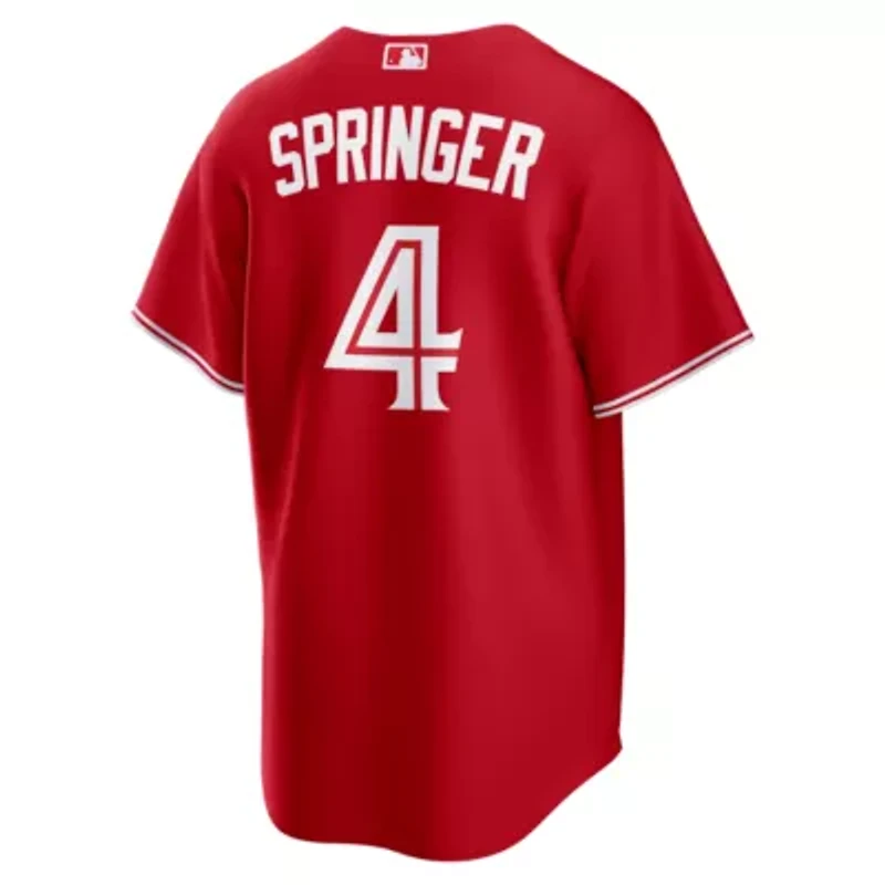Toronto Blue Jays MLB Nike George Springer Canada Day Replica Jersey