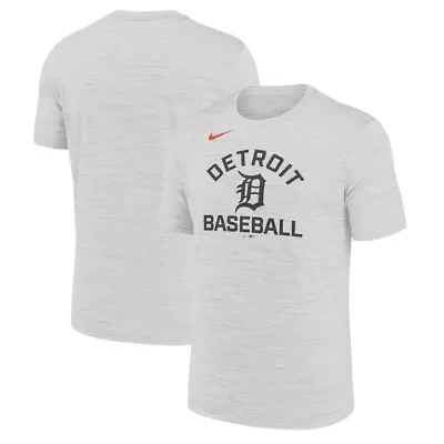 MLB Nike Detroit Tigers Velocity Team City Baseball Dri-FIT T-Shirt