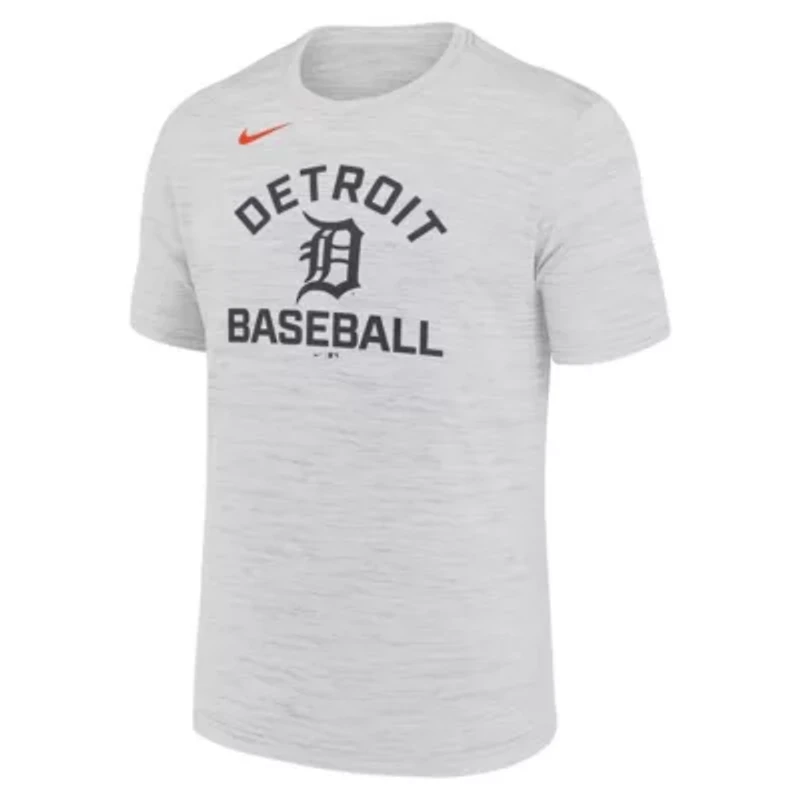 MLB Nike Detroit Tigers Velocity Team City Baseball Dri-FIT T-Shirt