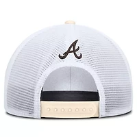 MLB Nike Natural/White Atlanta Braves Rise Dri-FIT Trucker Adjustable Hat​