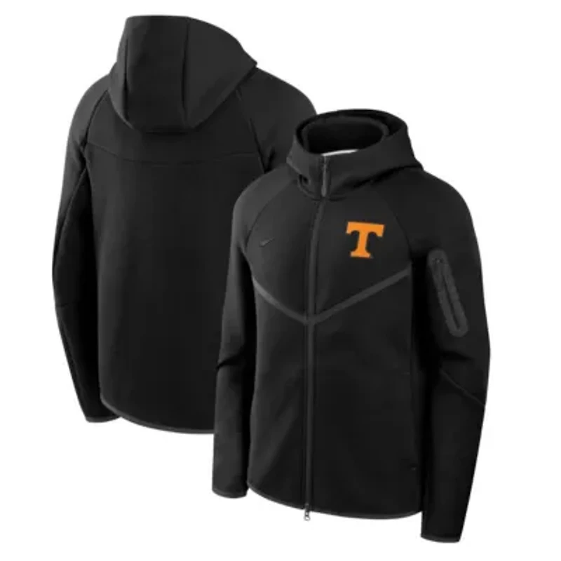 NCAA Nike Tennessee Volunteers Tech Fleece Full-Zip Windrunner Hoodie
