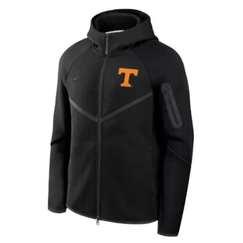 NCAA Nike Tennessee Volunteers Tech Fleece Full-Zip Windrunner Hoodie