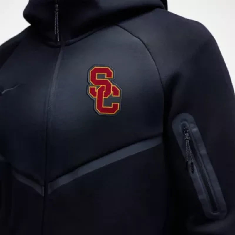 NCAA Nike USC Trojans Tech Fleece Full-Zip Windrunner Hoodie