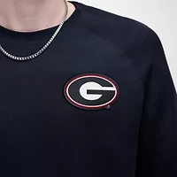 NCAA Nike Georgia Bulldogs Tech Fleece Raglan Sweatshirt
