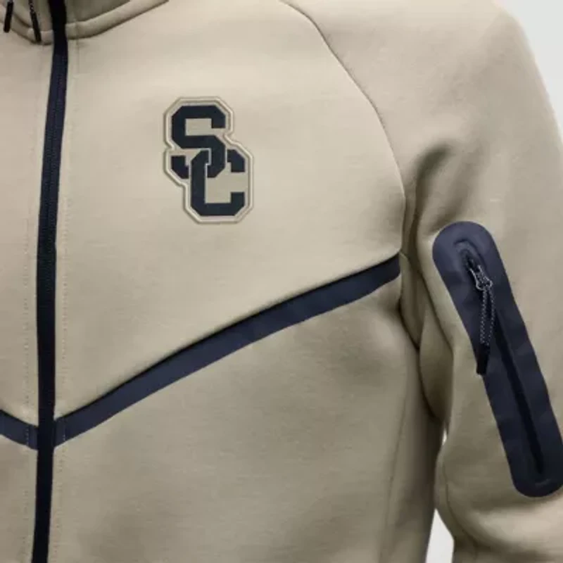 NCAA Nike USC Trojans Tech Fleece Full-Zip Windrunner Hoodie