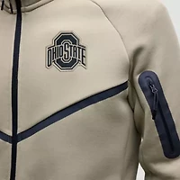 NCAA Nike Ohio State Buckeyes Tech Fleece Full-Zip Windrunner Hoodie