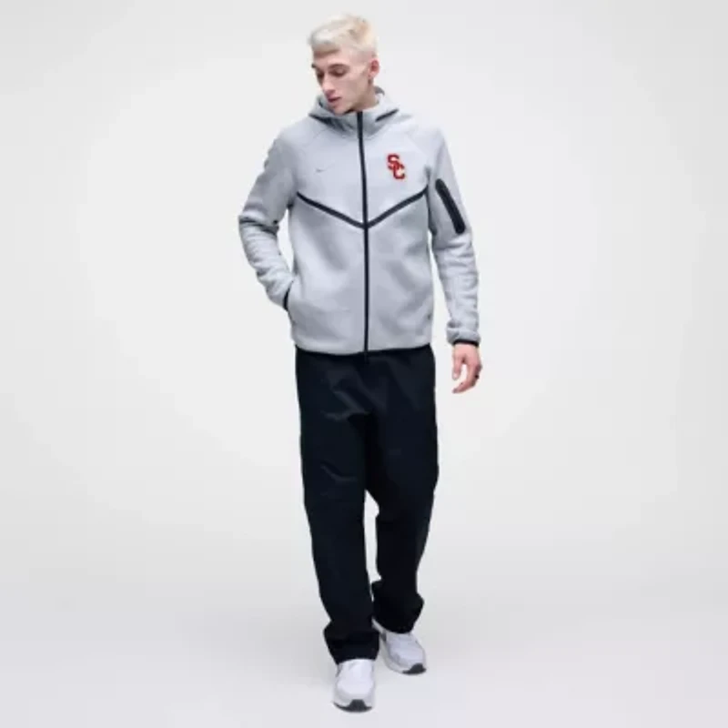 NCAA Nike USC Trojans Tech Fleece Full-Zip Windrunner Hoodie
