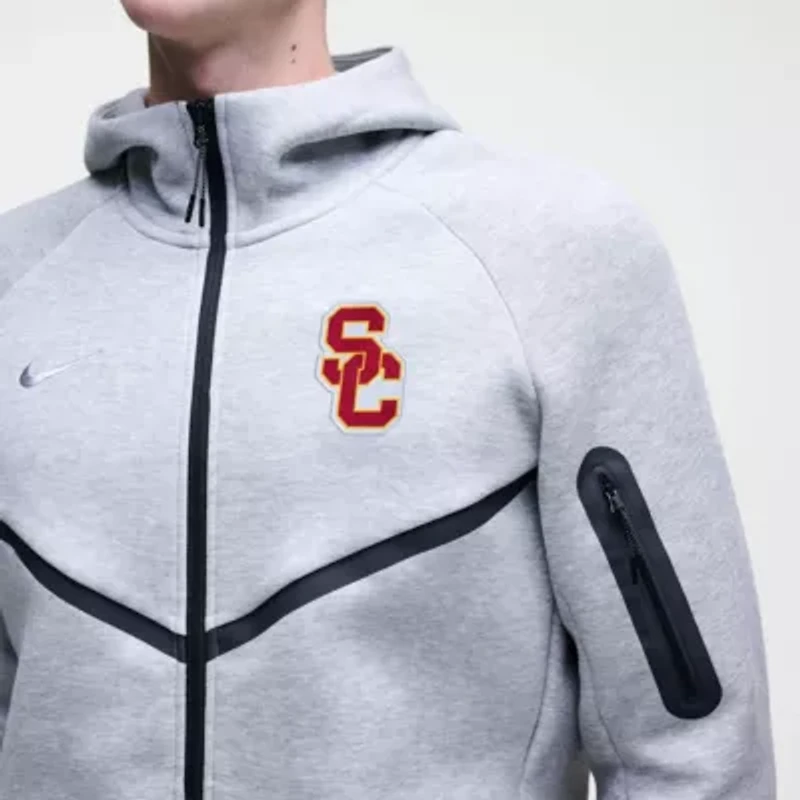 NCAA Nike USC Trojans Tech Fleece Full-Zip Windrunner Hoodie