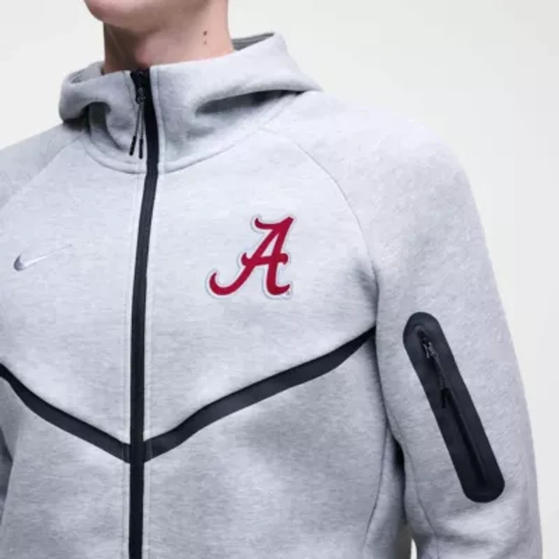 Alabama Crimson Tide NCAA Nike Tech Fleece Full-Zip Windrunner Hoodie