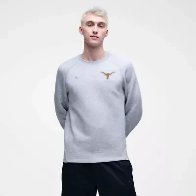 NCAA Nike Texas Longhorns Tech Fleece Raglan Sweatshirt