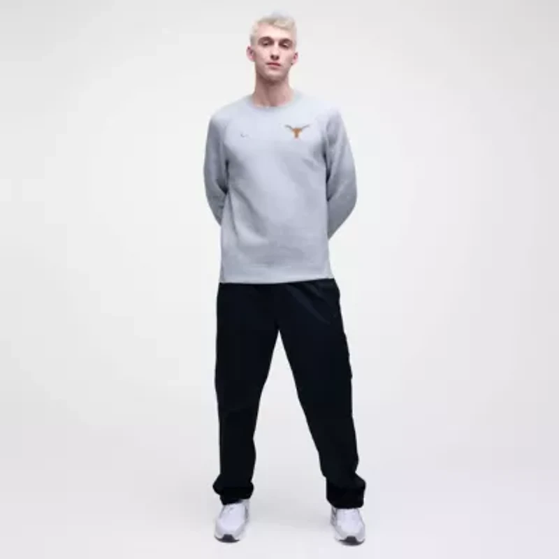 NCAA Nike Texas Longhorns Tech Fleece Raglan Sweatshirt