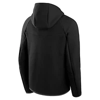 MLB Nike Pittsburgh Pirates Tech Fleece Raglan Full-Zip Windrunner Hoodie