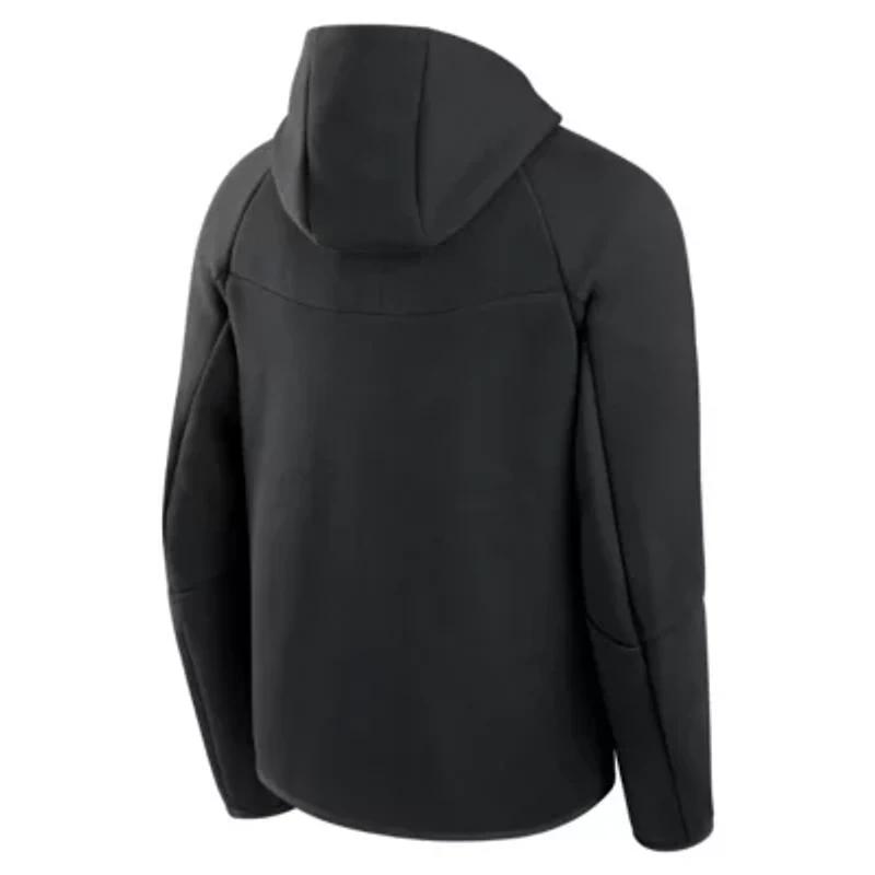 MLB Nike Milwaukee Brewers Tech Fleece Raglan Full-Zip Windrunner Hoodie