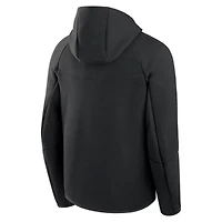 MLB Nike Milwaukee Brewers Tech Fleece Raglan Full-Zip Windrunner Hoodie
