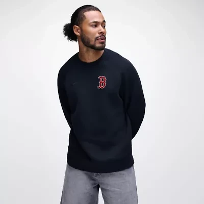 Boston Red Sox MLB Nike Tech Fleece Raglan Sweatshirt