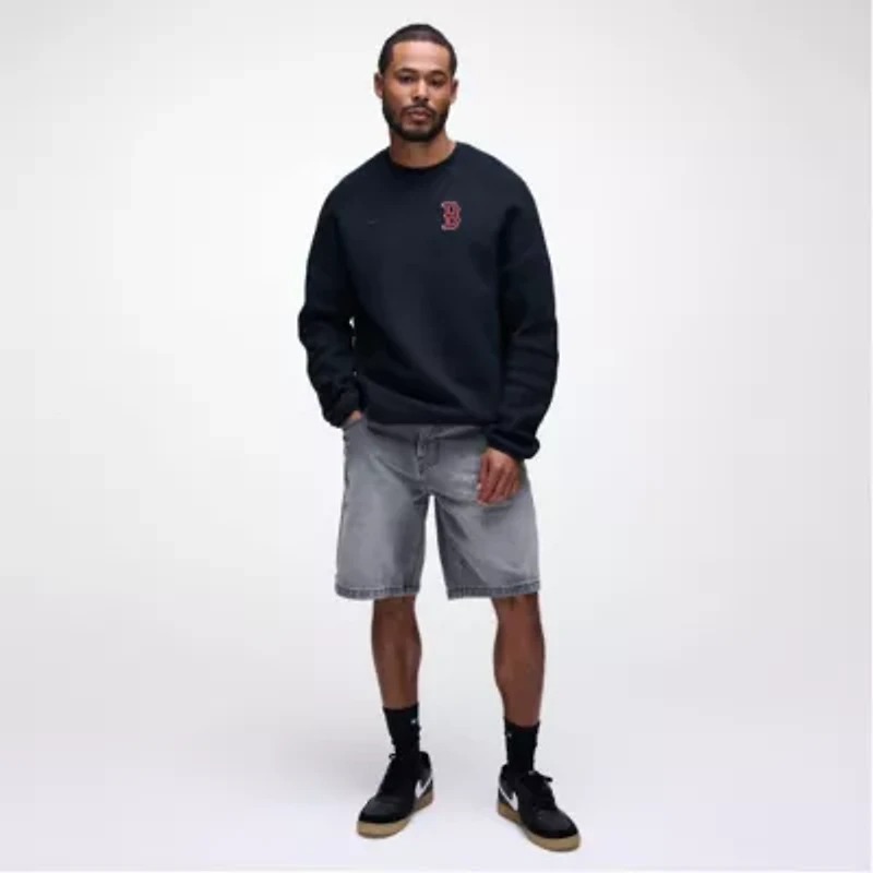 Boston Red Sox MLB Nike Tech Fleece Raglan Sweatshirt