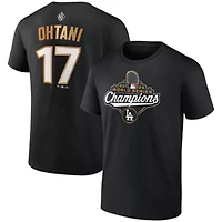 MLB Fanatics Shohei Ohtani Los Angeles Dodgers 2025 World Series s Name & Number T-Shirt