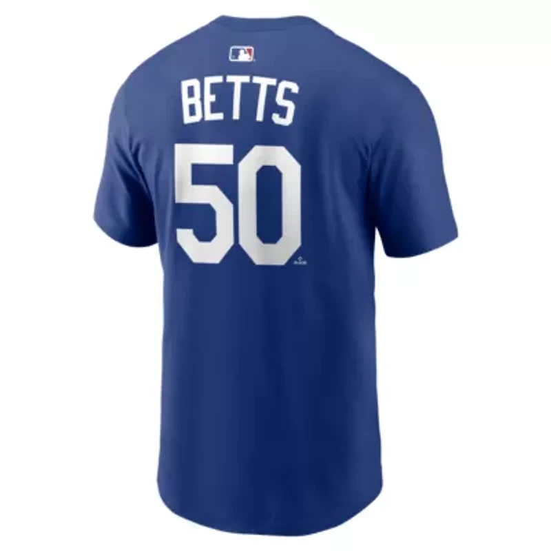 MLB Nike Mookie Betts Los Angeles Dodgers Alternate Name & Number T-Shirt
