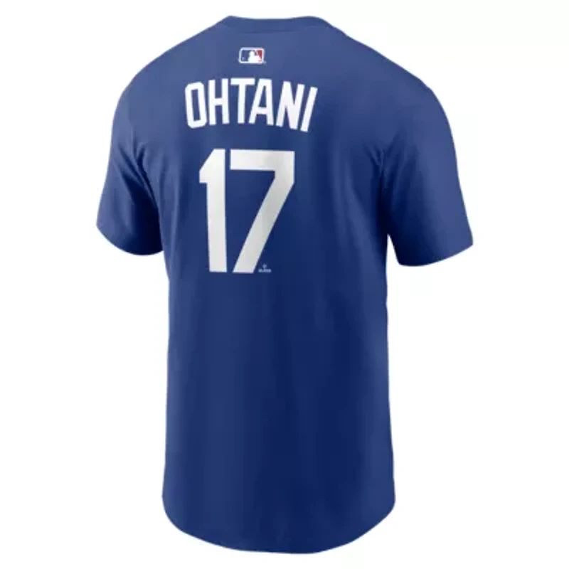 MLB Nike Shohei Ohtani Los Angeles Dodgers Alternate Wordmark T-Shirt