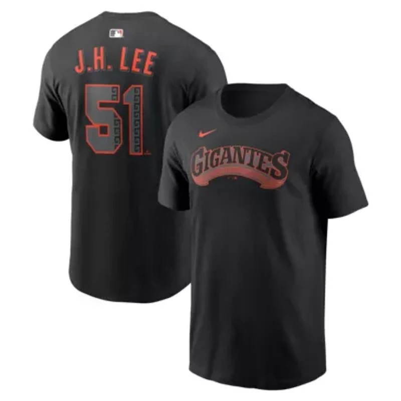 MLB Nike Jung Hoo Lee San Francisco Giants Alternate Name & Number T-Shirt