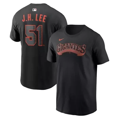 MLB Nike Jung Hoo Lee San Francisco Giants Alternate Name & Number T-Shirt