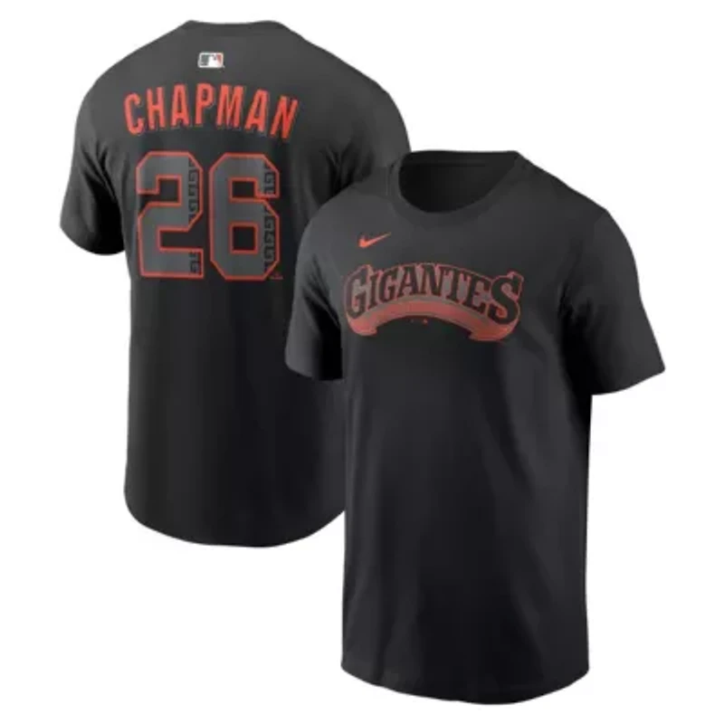 MLB Nike Matt Chapman San Francisco Giants Alternate Name & Number T-Shirt