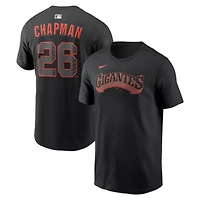 MLB Nike Matt Chapman San Francisco Giants Alternate Name & Number T-Shirt