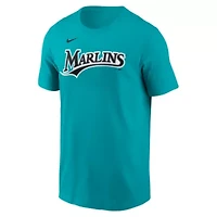 MLB Nike Kyle Stowers Miami Marlins Alternate Name & Number T-Shirt